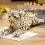 Plüsch-Tiger/Leopard-Stofftier, Geschenk für Kinder & Erwachsene 3