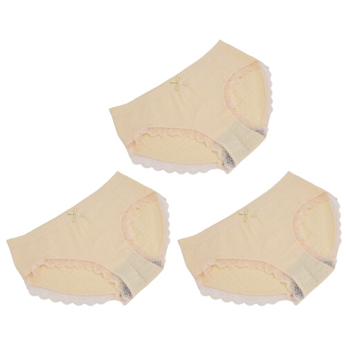 Damen-Bademäntel Baumwolle Mid-Rise Spitze Slip 1