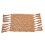 (Light Tan) Babyfotokarpet Hanf mit Quasten 3