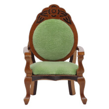 1:12 Maßstab Vintage Sofa Miniatur für Puppenhaus Dekoration