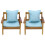 2x Puppenhaus-Sofa 1:12 handgefertigt 3