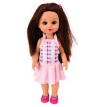 14in White Girl Doll Poseable Fashion Vinyl Toy for Kids Party Gift