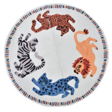 (Cartoon Animal) Baby Speelkleed Cartoon Patroon Zacht Krabbelsmat