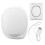 (White) Oplaadbaar Handwarmer Draagbaar Elektrisch met LED Licht Gift 1
