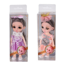 2x 17cm Puppen mit Kleid Geburtstagsgeschenk für Mädchen
