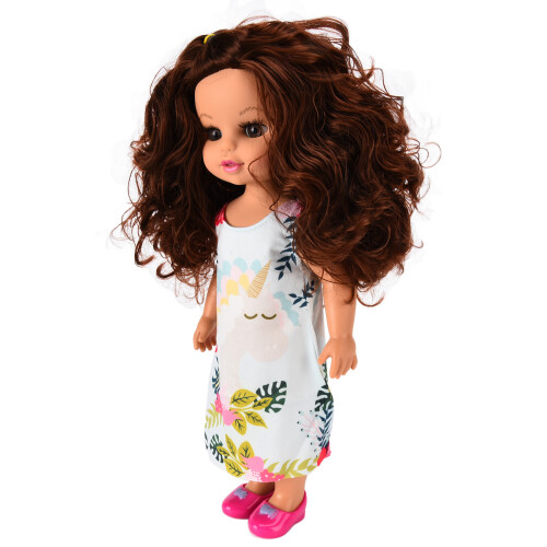 14in Wit Meisje Pop Mode Vinyl Speelgoed Cadeau 1