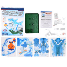 (Fish Toy) Electric Paper Folding Fish Toy Physics Science Learning