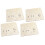 (Magnetic Plane) 4er Set: DIY Magnetgleiter aus Holz 2