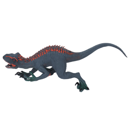 (Red Velociraptor) Dinosaurier PVC-Figur Rot (Velociraptor) 2