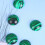 20 Pezzi 14 Mm Malachite Time Sticker In Per Gioielli Verde 10