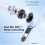 Zaprix White Wireless Bluetooth Gaming Headset 5