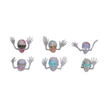 6pcs Mini Monster Finger Puppets, Cute Cartoon Halloween Toys