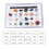 24 Pcs Natural Crystal Agate Christmas Advent Calendar 5