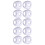10Stks Baby Deurknopkap Polypropyleen Anti-botsing 2