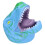 (Blue) Dinosaurier-Handpuppe T-Rex realistisch für Kinder 4