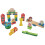 42 Pcs Wooden Building Blocks Educational Circus Set 1