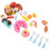(HS) Set Posate Cibo Occidentale per Bambini 3+, Giocattolo Cucina 3