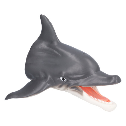 Dolphin Hand Puppet Soft Lifelike Toy for Pool Beach Bath 1