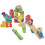 42 Pcs Wooden Building Blocks Educational Circus Set 5
