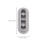 12Stk Toilettensitz-Puffer Grau Kunststoff Stabil Und Langlebig 6