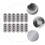 12Stk Toilettensitz-Puffer Grau Kunststoff Stabil Und Langlebig 9