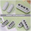 12Stk Toilettensitz-Puffer Grau Kunststoff Stabil Und Langlebig 7