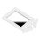 1:12 Dollhouse Vanity Mirror White Simulation Bathroom Mirror 5