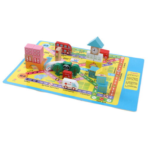 Wooden Stacking Building Blocks for Kids 2