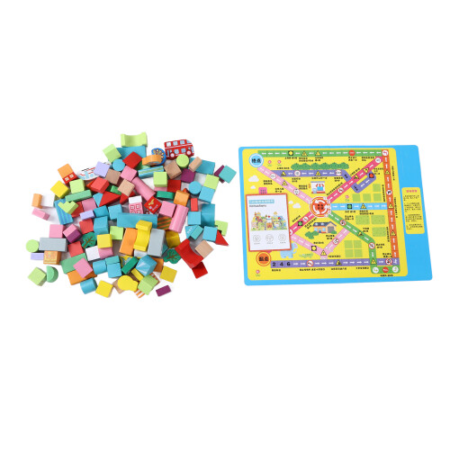 Wooden Stacking Building Blocks for Kids 1