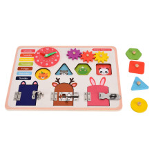 (JQN- Smart Fun Busy Board) Tavolo Occupazione Montessori Educativa Pratica