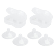 2 Set Transparent Nipple Shield Silicone Breastfeeding Cover Puerpera