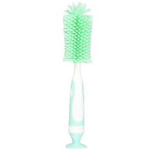 (Green) Silikon-Babyflaschenbürste Reiniger Grün
