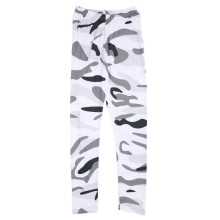 (Grey 130cm) Mädchen Camo Leggings atmungsaktiv waschbar Grau 130cm