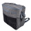 (Gray) Large Waterproof Black Diaper Bag Backpack 3