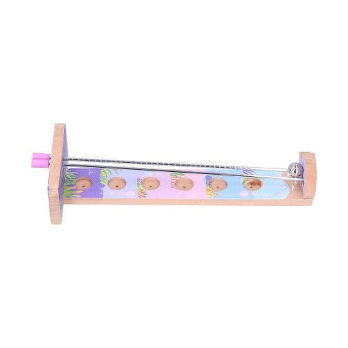 (Ocean) Gioco equilibrio perline guida legno educativo tema oceano