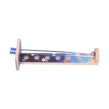 (Space) Holz-Balanceperlen-Spielzeug mit Schiene pädagogisch (Ozean)