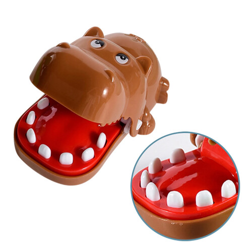Grote bek hippo bijtvinger spelletje 1