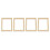 10x Mini Photo Frames DIY Model 4