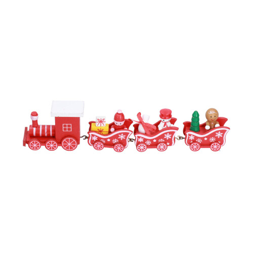 (B) Kerst Trein Speelgoed Set Miniature Model Voor Kinderen 1
