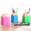 Contrast Color Pencil-Shaped Pen Cup & Desk Organizer 5