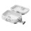 (White) Mini Reiskoffer Poppenhuis Rood 2