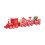 (B) Kerst Trein Speelgoed Set Miniature Model Voor Kinderen 5