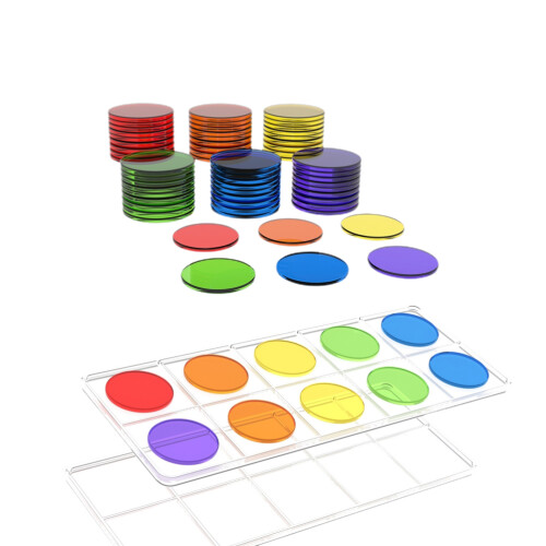 Transparentes Magnetisches Zehnerfeld Lernspielzeug Kinder