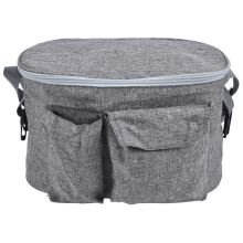 (Gray) Baby-Träger-Organizer, wasserdichte Becherhalter-Tasche Denimblau