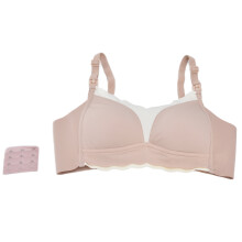 (Pink Skin Color 34/75BCD) Kabelloser Still-BH nahtlos Schwangerschaft Weiß 42/95BCD