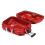 (Red) Mini Reiskoffer Poppenhuis Rood 3