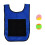(Blue) Self-Stick Dodge Ball Set 2 Balls Blue Kids Game 3