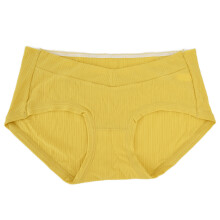(XL Yellow) Schwangerschaftsunterwäsche aus Baumwolle M