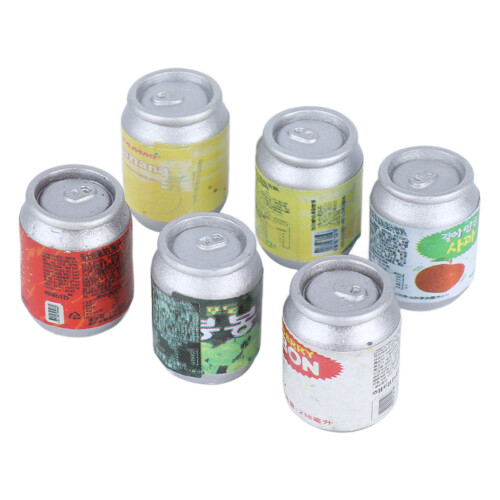 Dollhouse Beer Cans Funny Safe Simulation Mini Can Model 1