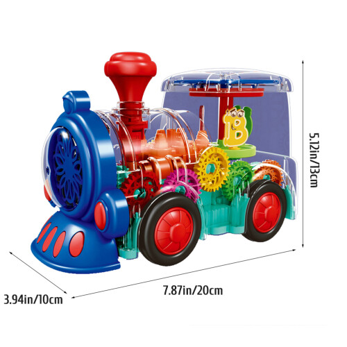 Baby Electric Train Set Battery Toy Light Music 1